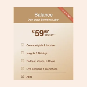 Ein Bild von Balance